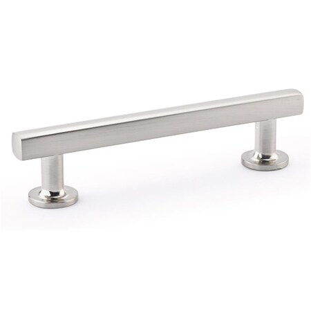Patioplus 5 in. Freestone Center to Center Cabinet Pull, Satin Nickel PA2054400